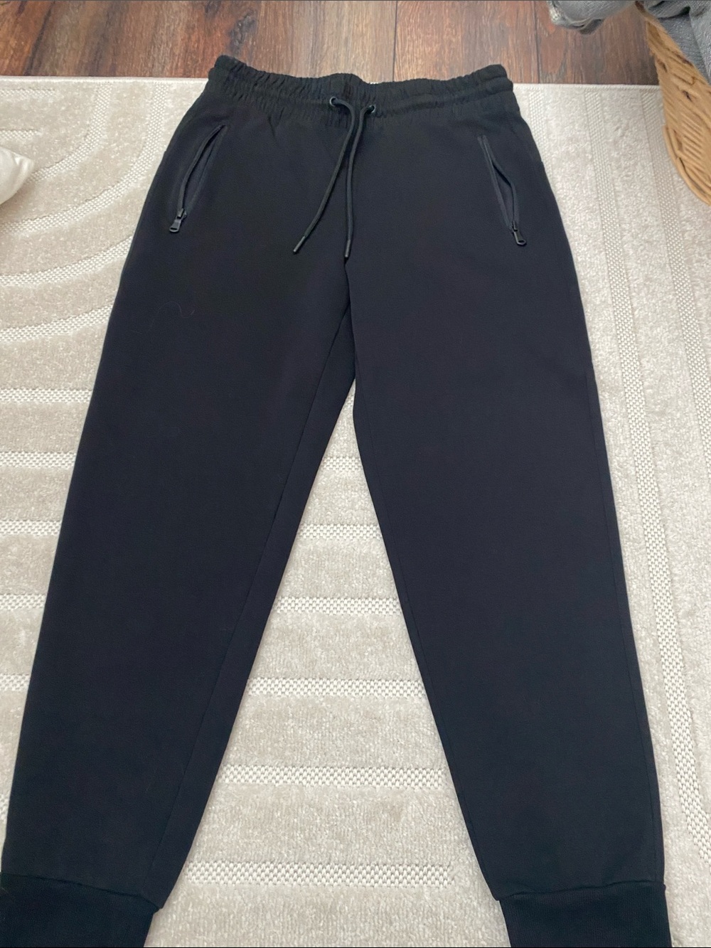 Old Navy Black Women's Drawstring Jogger Pants